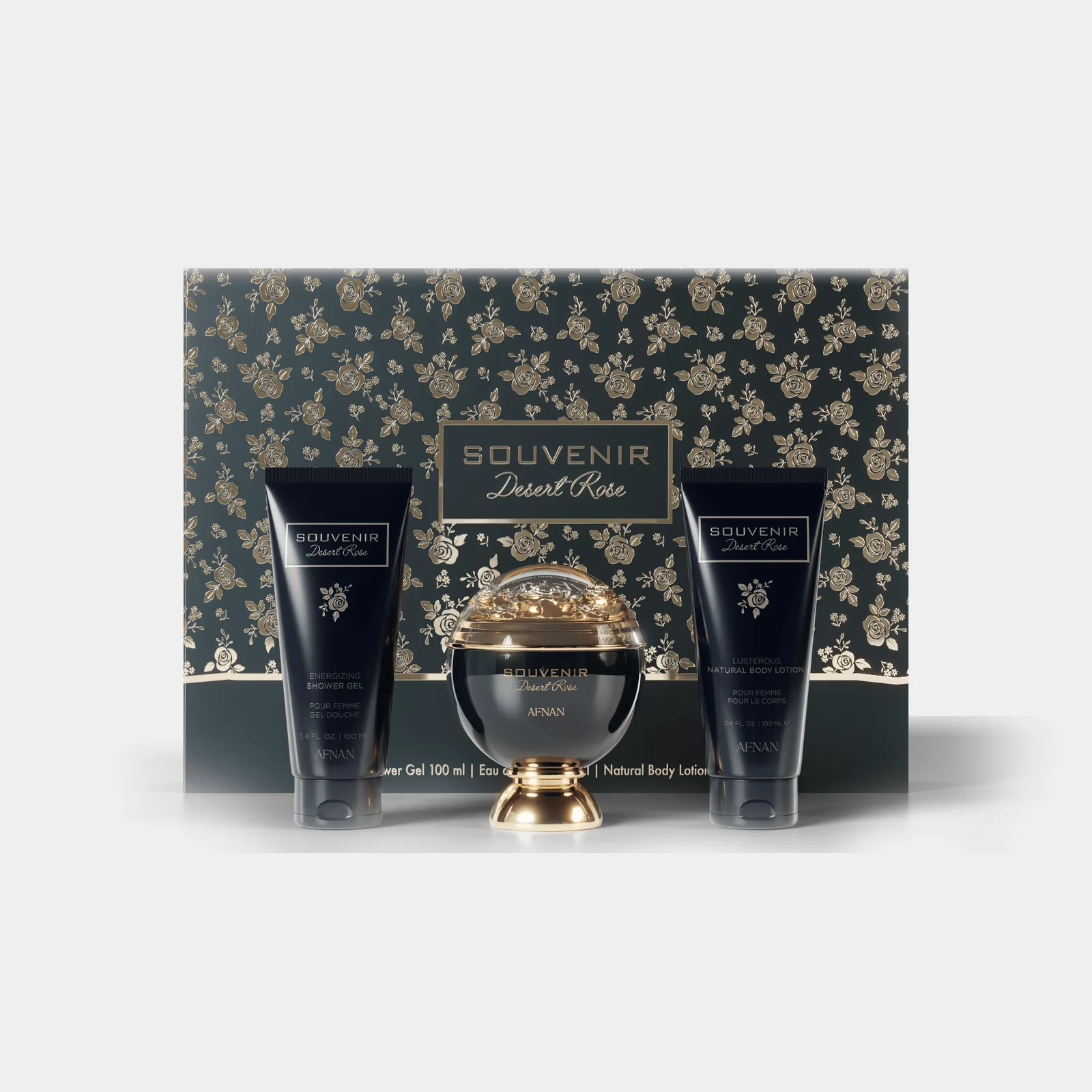 Afnan GIFT SET SOUVENIR DESERT ROSE