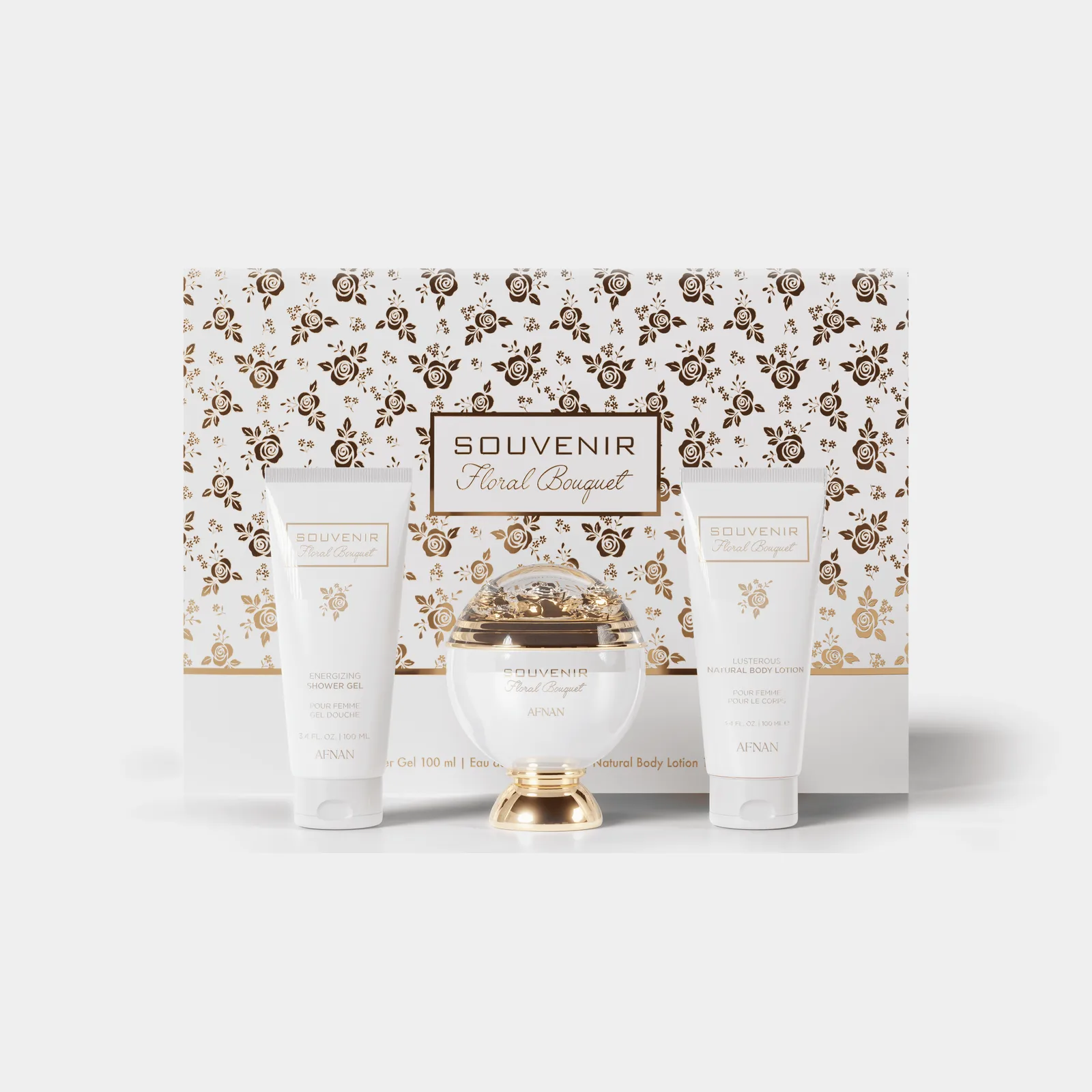 Afnan GIFT SET SOUVENIR FLORAL BOUQUET