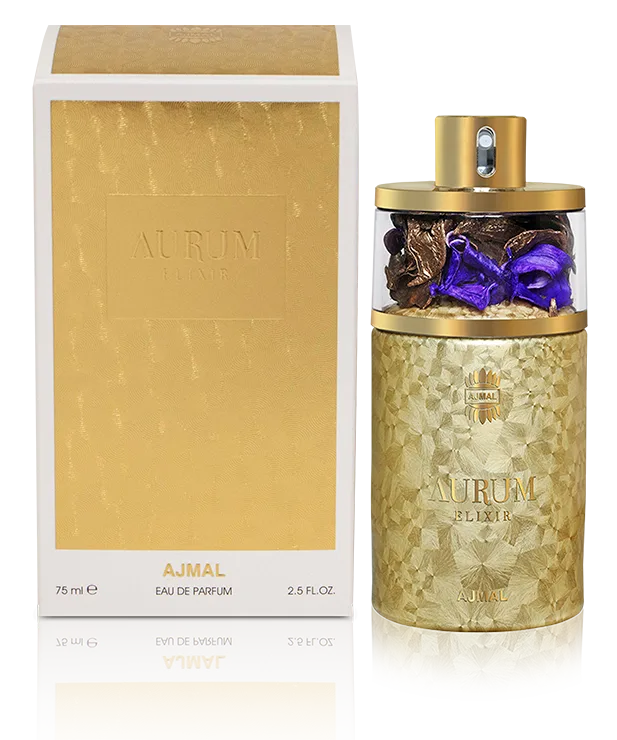 Ajmal Aurum Elixir Eau De Parfum for Women, 2.5 Fl Oz / 75 ml