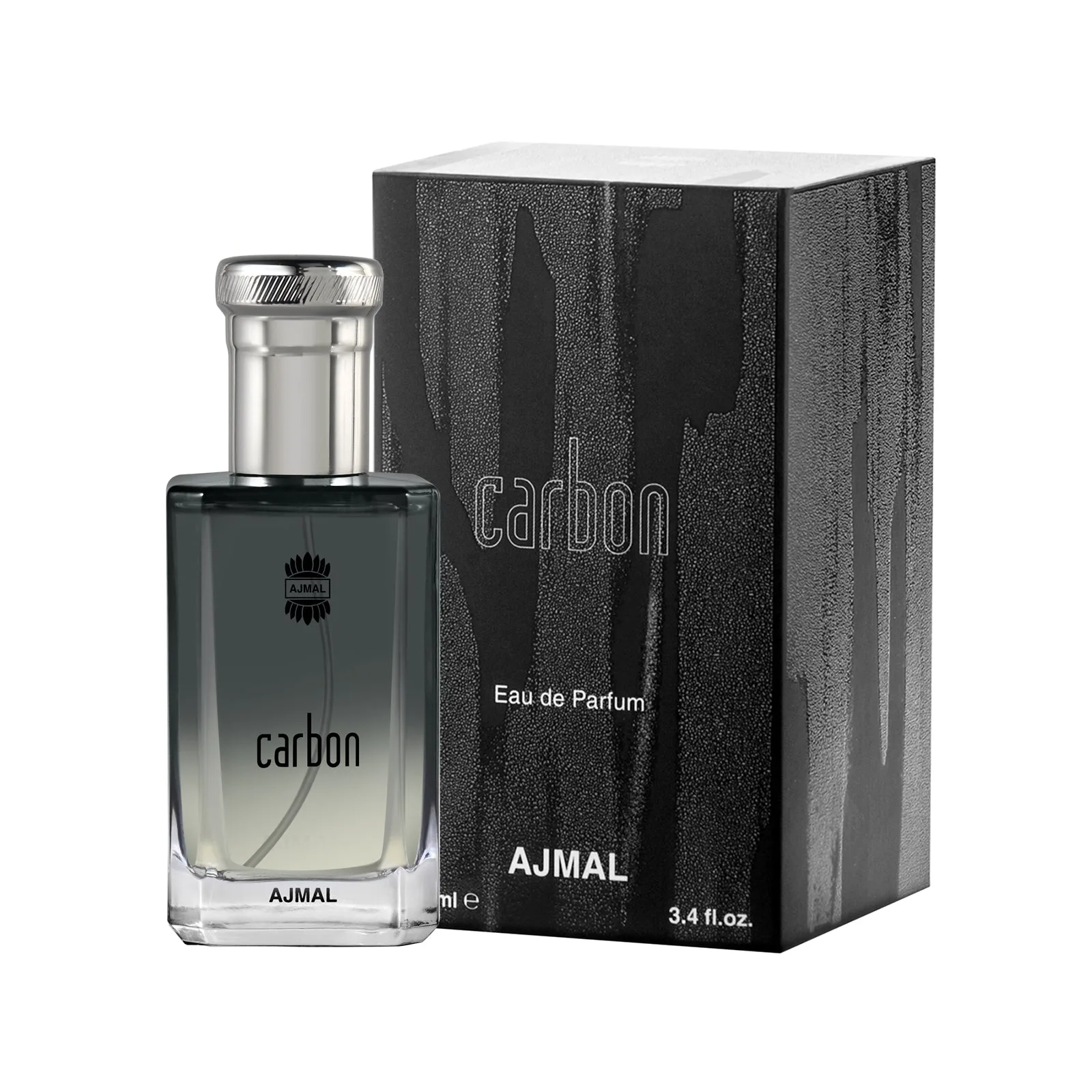 Ajmal Carbon Eau De Parfum for Men – 3.4 Fl Oz / 100 Ml