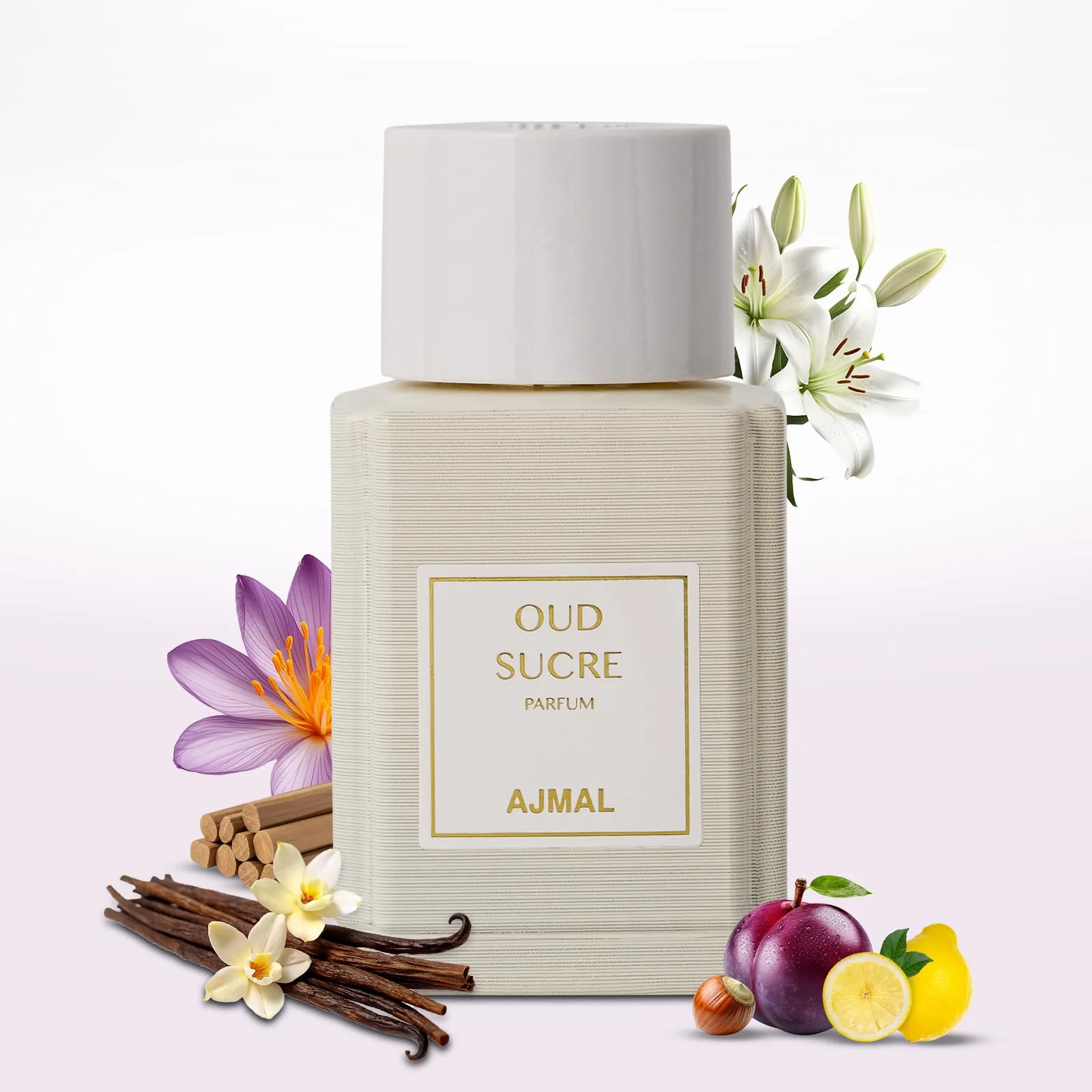 Ajmal Oud Marquis Oud Sucre Perfume 3.4 Fl Oz / 100 ML For Unisex