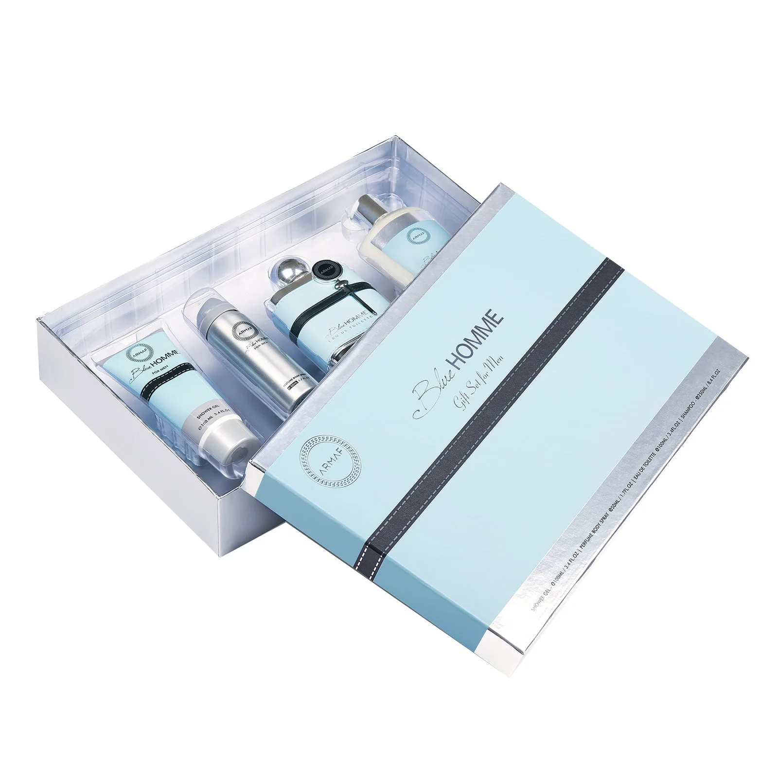Armaf BLUE HOMME MAN 4PC GIFT SET