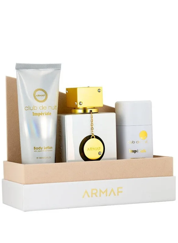 Armaf CLUB DE NUIT IMPERIALE 3PC GIFT SET