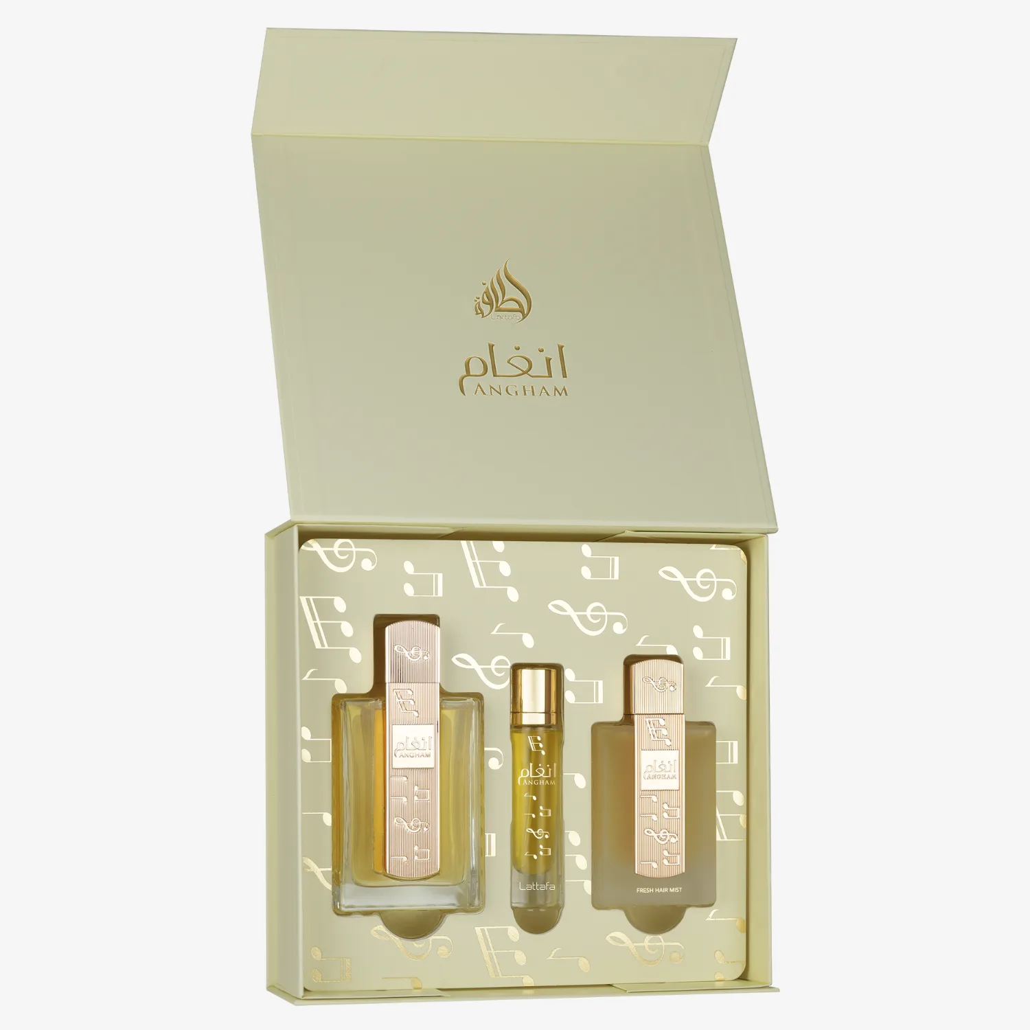Lattafa Angham 3pcs Gift Set