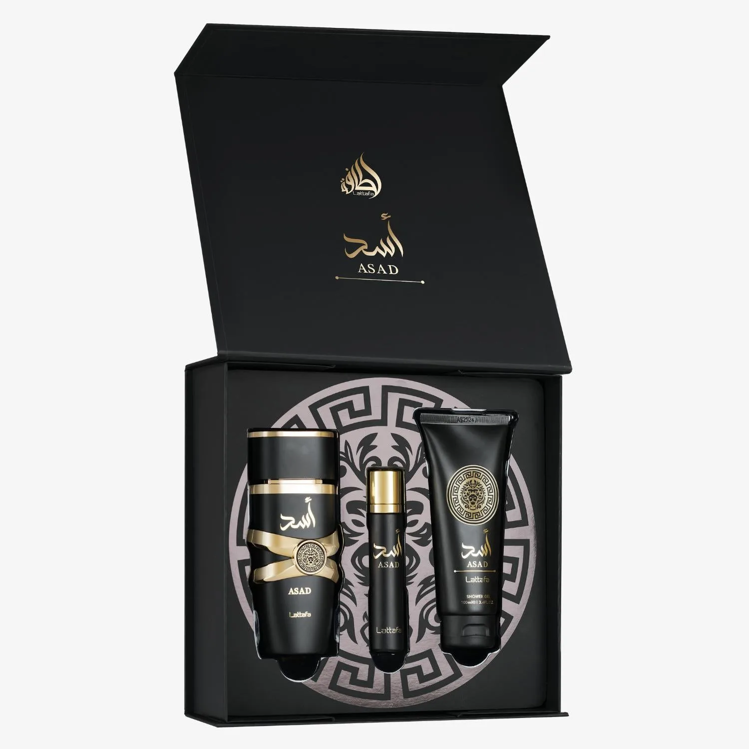 Lattafa Asad 3 pcs Gift Set