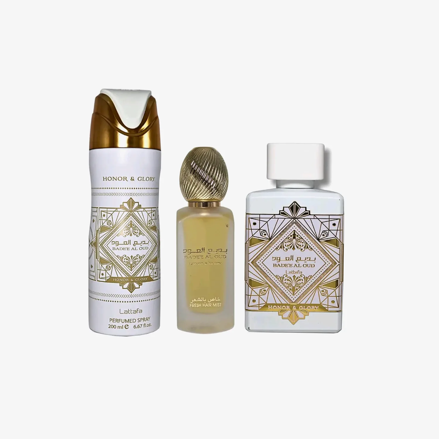 Lattafa Badee Al Oud Honor And Glory Set