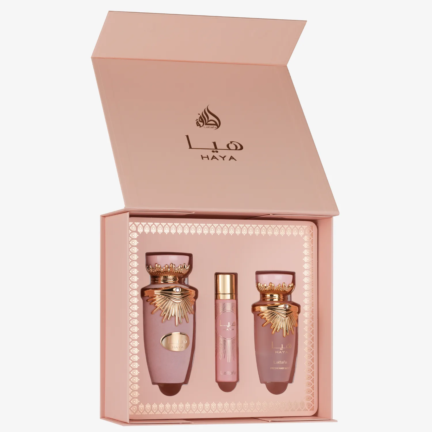 Lattafa Haya 3pcs Gift Set
