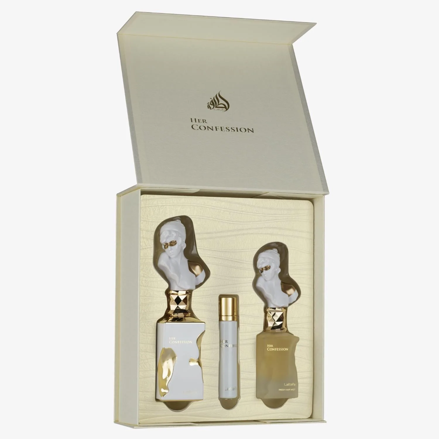 Lattafa Her Confession 3pcs Gift Set