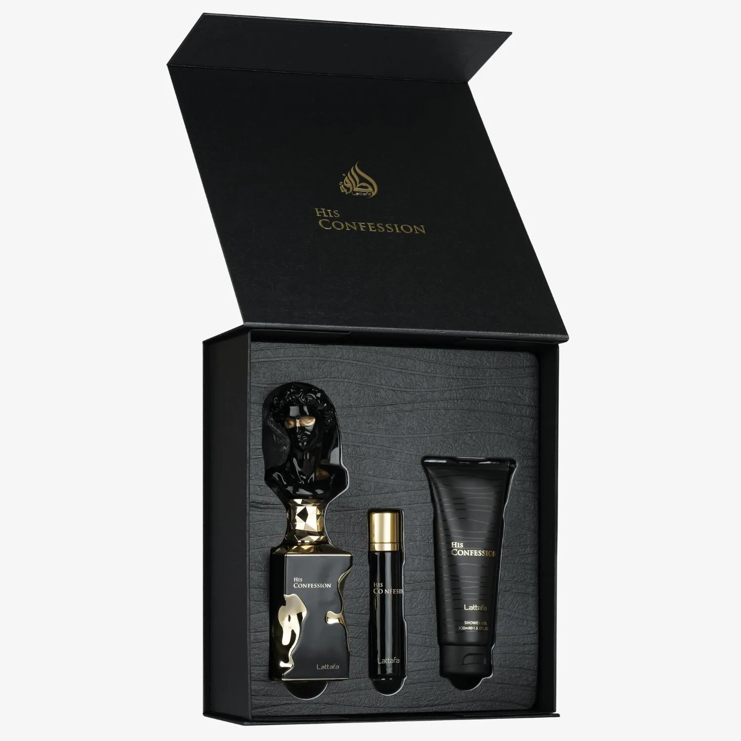 Lattafa His Confession 3pcs Gift Set