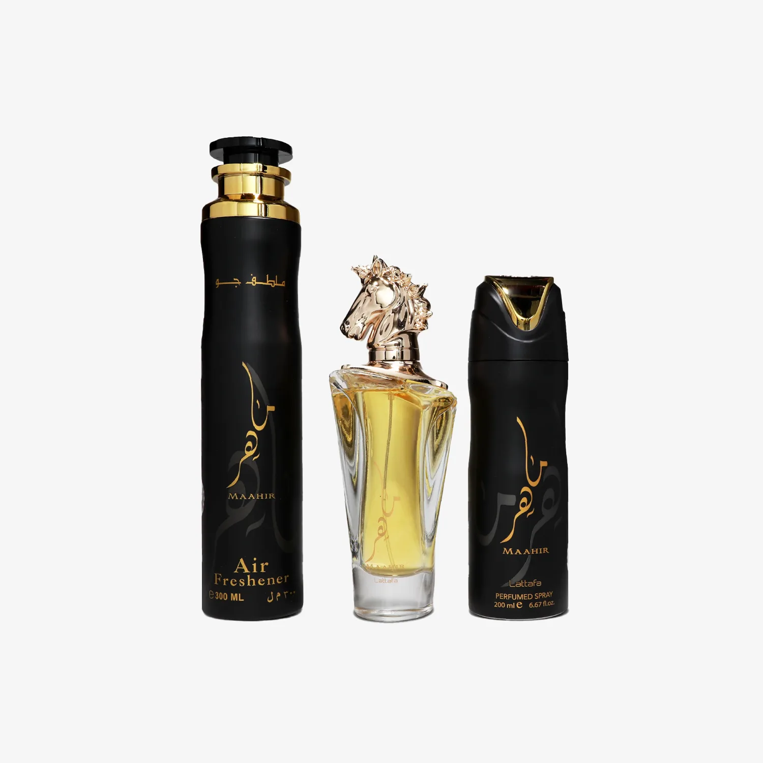 Lattafa Maahir Black Edition Set