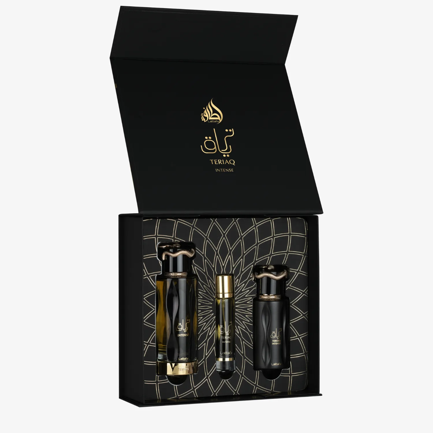 Lattafa Teriaq Intense 3pcs Gift Set
