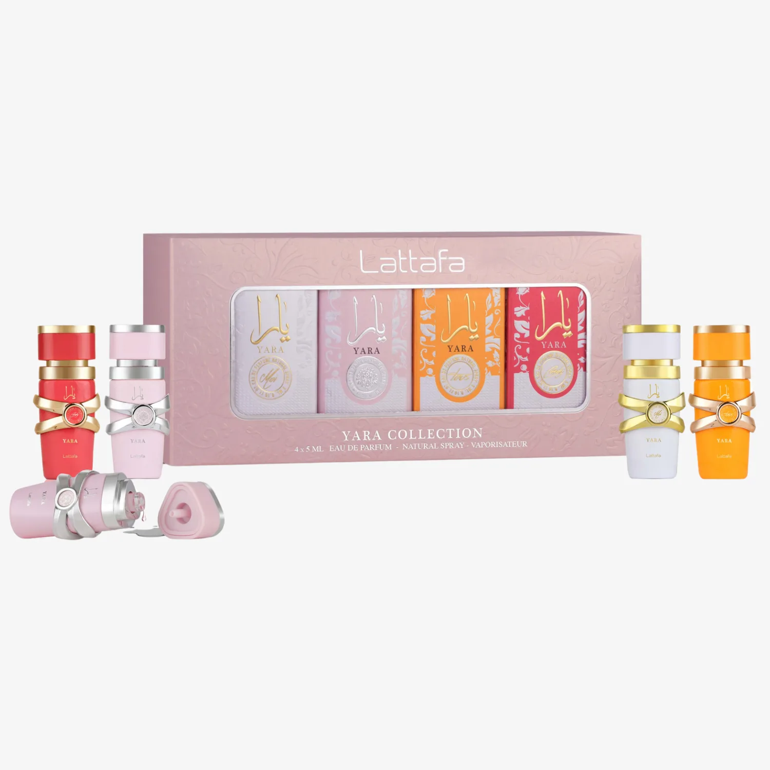Lattafa Yara Mini Collection 4 X 5ML EDP Spray