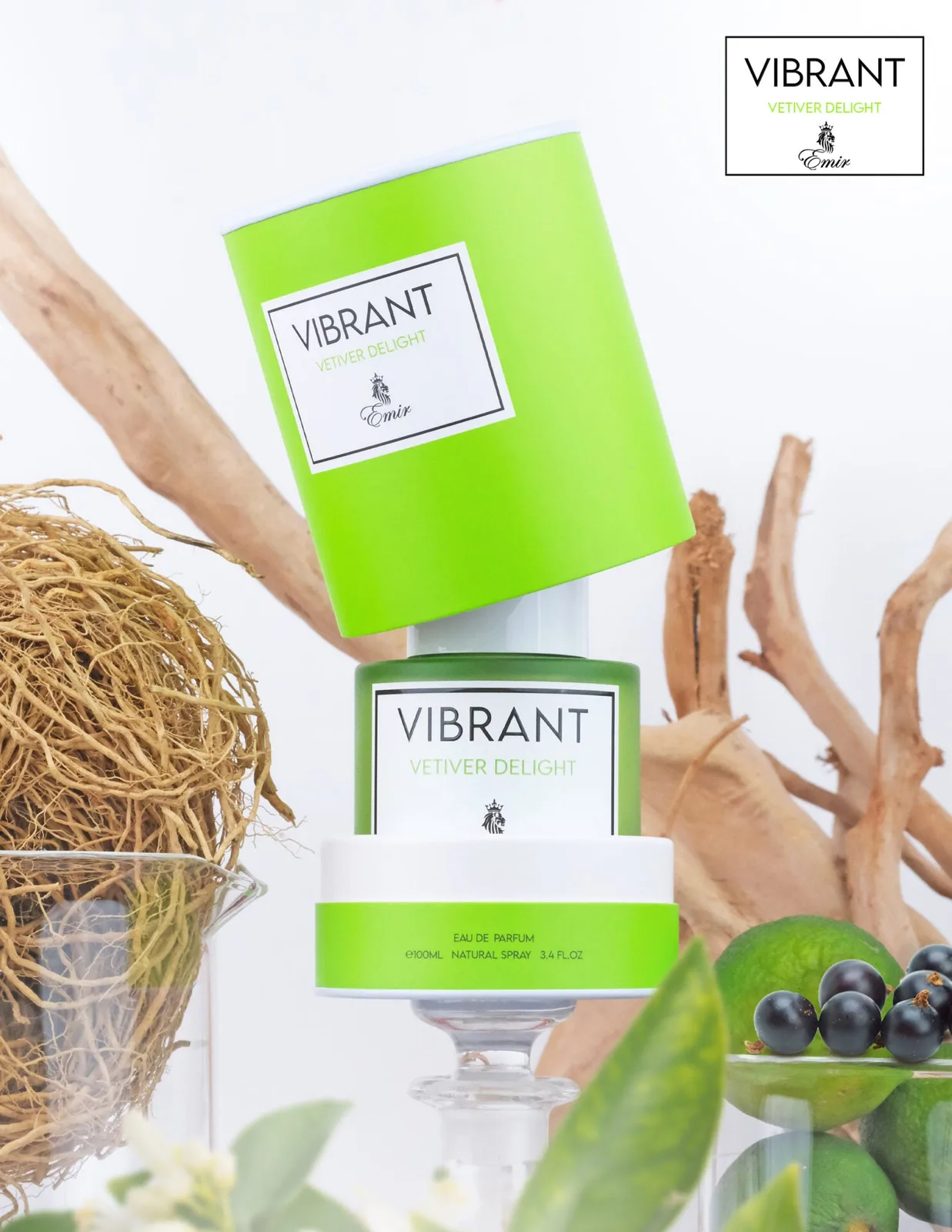 Paris Corner VIBRANT VETIVER DELIGHT EMIR