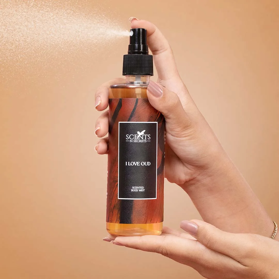 Scents N Secrets I Love Oud Scented Body Mist