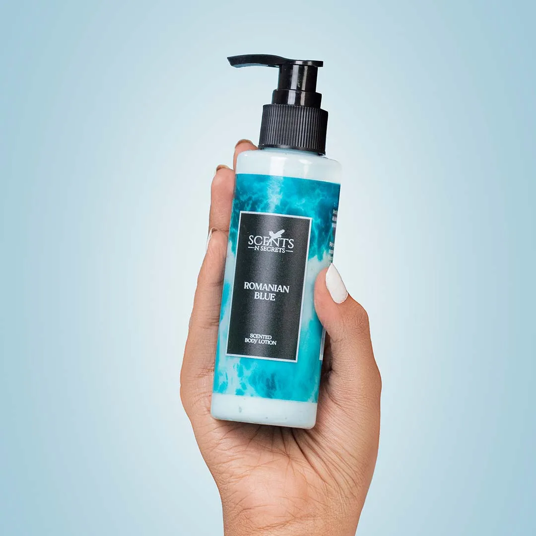 Scents N Secrets Romanian Blue Scented Body Lotion