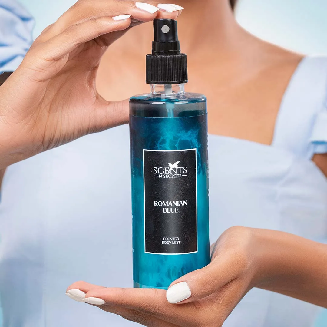 Scents N Secrets Romanian Blue Scented Body Mist