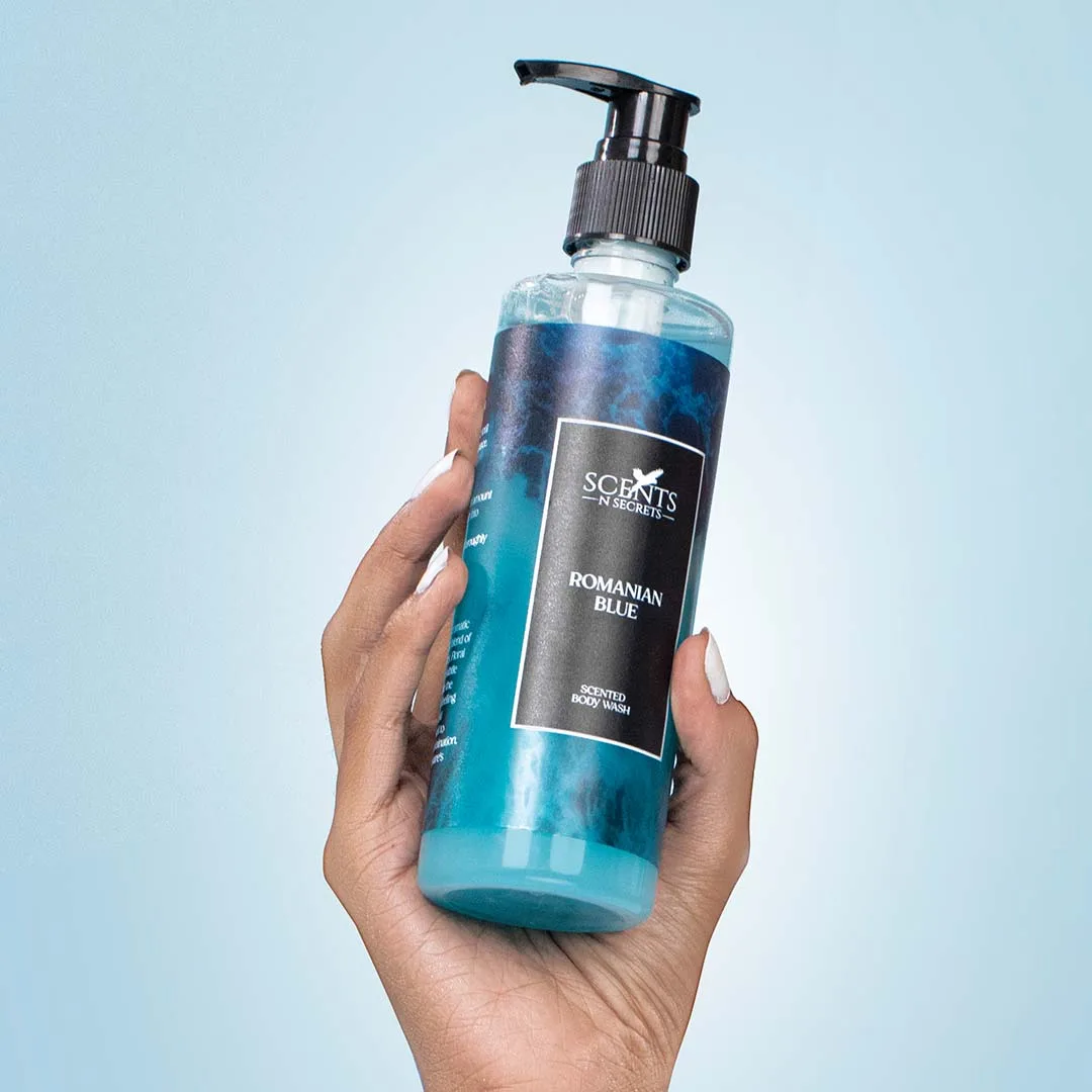 Scents N Secrets Romanian Blue Scented Body Wash