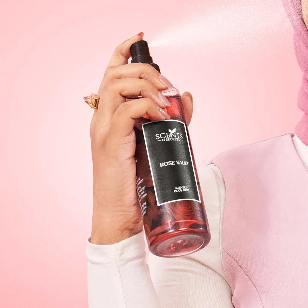 Scents N Secrets Rose Vault Scented Body Mist