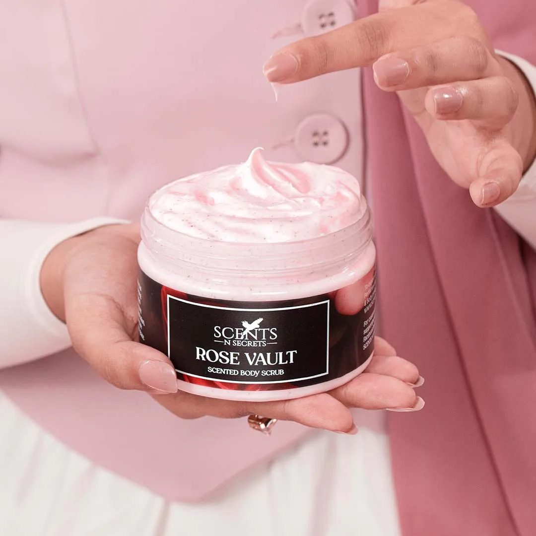 Scents N Secrets Rose Vault Scented Body Scrub