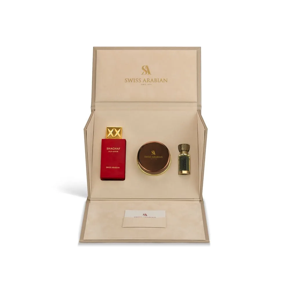 Swiss Arabian SHAGHAF OUD AHMAR - GIFT SET