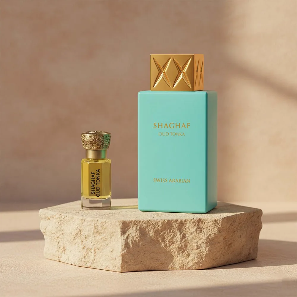 Swiss Arabian SHAGHAF OUD TONKA PERFUME + OIL